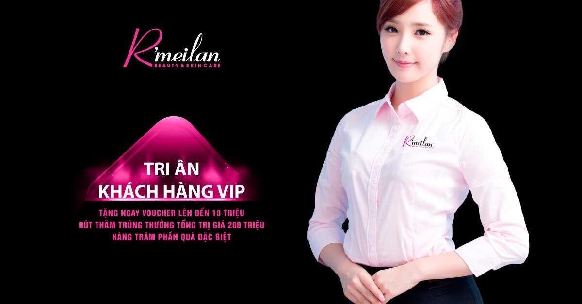 ĐĂNG KÝ SỰ KIỆN TRI ÂN DÀNH CHO KHÁCH HÀNG V.I.P CỦA THẨM MỸ VIỆN R