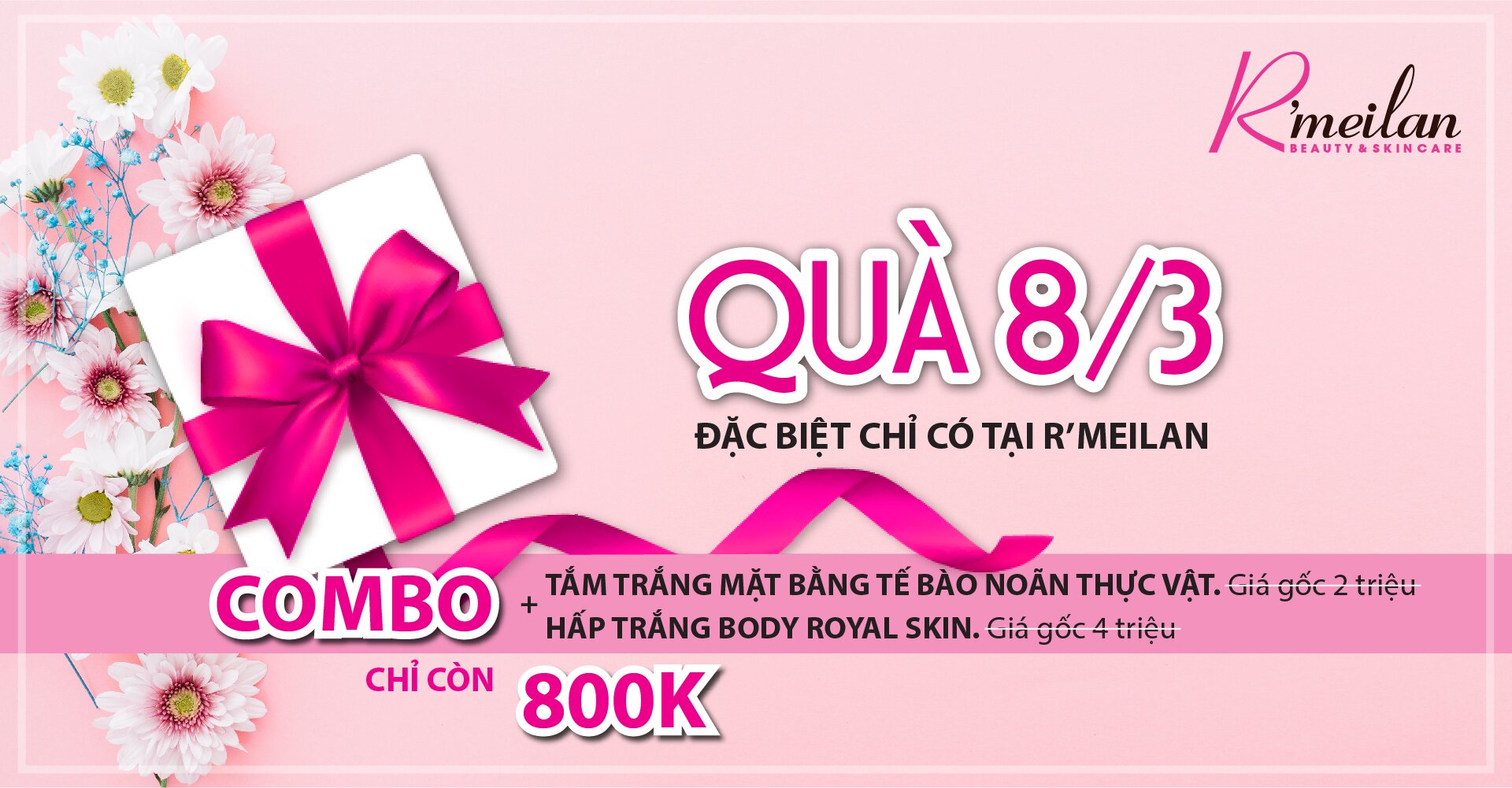 ĐĂNG KÍ COMBO TRẮNG MẶT + BODY 800K