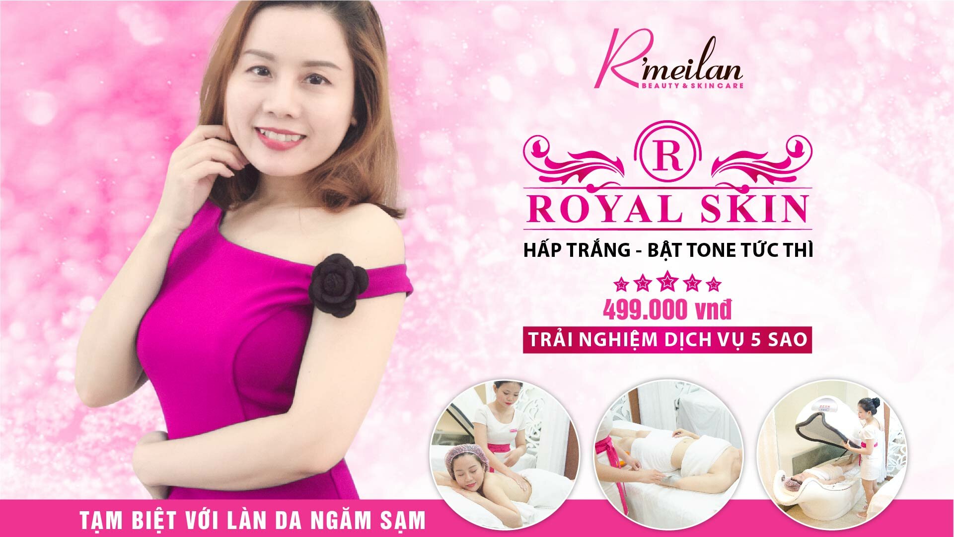 HẤP TRẮNG ROYAL SKIN - TRẮNG CHUẨN HOÀNG GIA